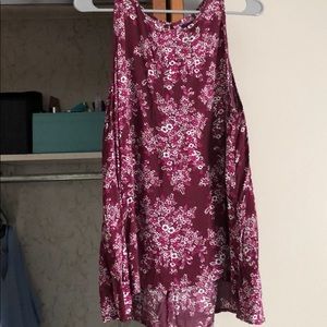 High low dressy tank top from Gap.